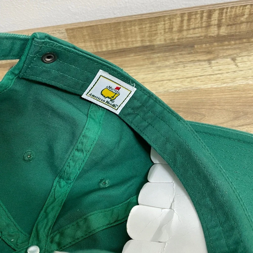 Masters 2009 Golf Tournament Green‎ Baseball Cap American Needle Adjustable - Picture 5 of 6